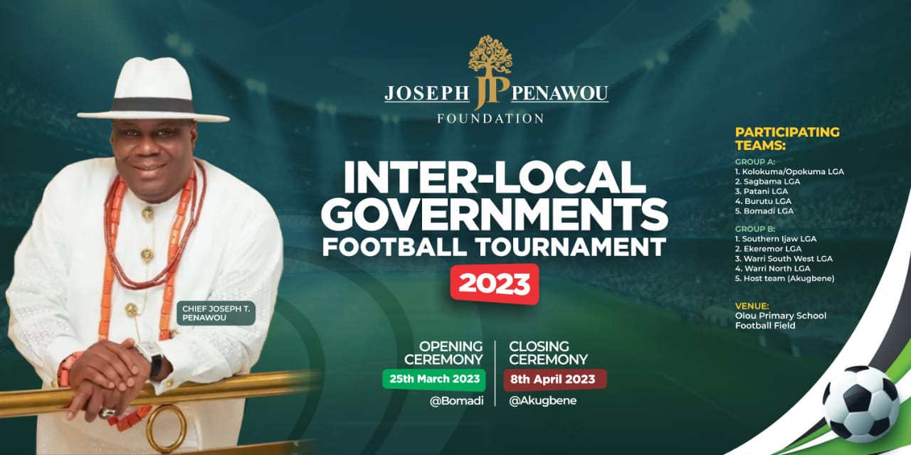 Joseph Penawou Foundation Inter-Local Governments Football Tournament 2023, March 25 to April 8